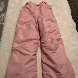 Girls Snow Pants - Small, Pink Cherokee